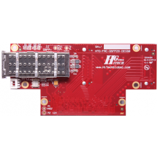 90-Degree Edge Mount QSFP28 / GPIO  FMC Module (Vita57.1)