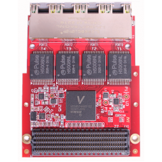 Quad RJ45 Ethernet FMC Module