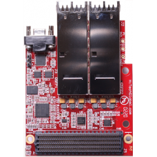 Dual QSFP28/QSFP+ / SpaceWire / LVDS FMC Module